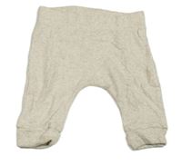 Béžové lehké baggy tepláky Mothercare