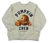 Smotanová mikina s tekvicou F&F