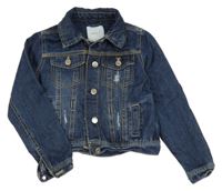 Tmavomodrá riflová bunda Next