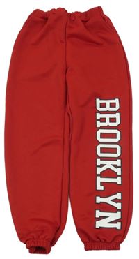 Čerevené tepláky Shein