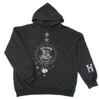 Čierna mikina s potiskem Harry Potter s kapucňou H&M