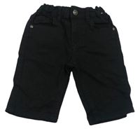 Černé skinny riflové kraťasy Denim Co.