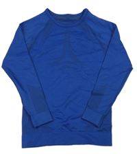 Modré spodní funkční triko Crivit