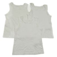 3x bílá košilka s krajkou Primark