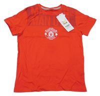 Nové - Červené pyžamové fotbalové tričko -Manchester United