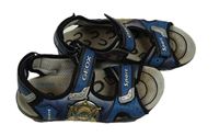 Modro-černé neoprenové sandály Geox vel. 35