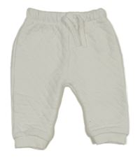 Biele prešívané tepláky Matalan