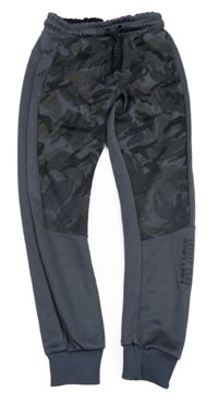 Šedé army sportovní tepláky George 