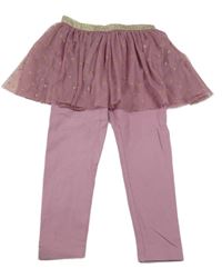 Fialovorůžová tylová sukňa so všitými legíny V by Very