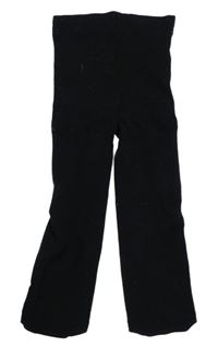 Černé silonové punčocháče 