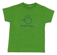 Zelené tričko s obrázkom Perro Blanco