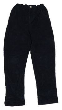 Tmavomodré menšestrové nohavice F&F