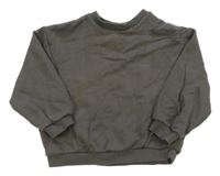 Sivá oversize mikina Zara