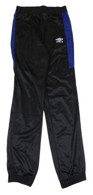 Čierno-modré športové nohavice s logom Umbro