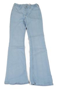Světlemodré flare rifle H&M