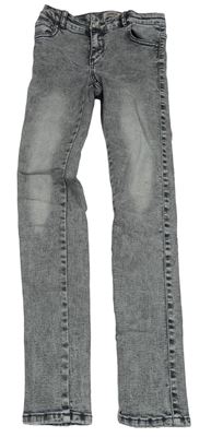 Šedé plísňové skinny rifle ONLY