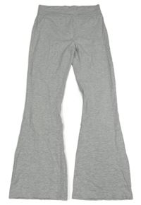 Šedé melírované flare legíny PRIMARK