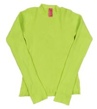 Neónově zelený rebrovaný rolák B.NOSY