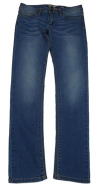 Modré skinny teplákové rifle COMPLICES