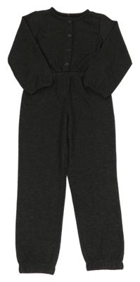 Čiernošedá melírovaná tepláková kombinéza St. Bernard