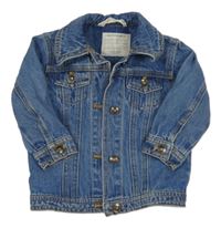 Modrá riflová bunda s límečkem John Lewis