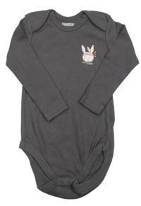 Tmavošedé body se zajíčkem lupilu