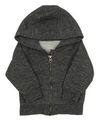 Antracitová prepínaci mikina s kapucňou PRIMARK