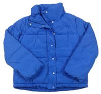 Modrá šušťáková zimná bunda H&M