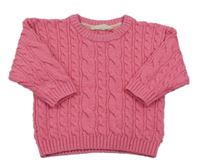 Tmavorůžový svetr John Lewis