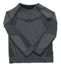 Tmavosivé thermo tričko Crivit