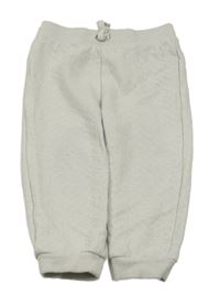 Svetlosivé prešívané tepláky Primark