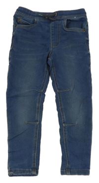 Modré teplákové rifle Nutmeg