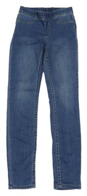 Modré džegíny H&M