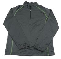 Tmavosivá thermo mikina Crane