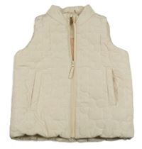 Smotanová prešívaná zateplená vesta Pep&Co