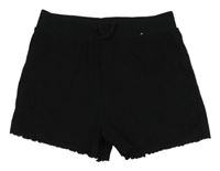 Čierne rebrované kraťasy Primark