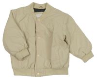 Smetanový šusťákový zateplený bomber Primark
