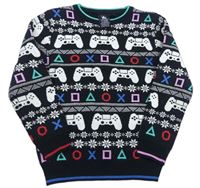 Čierny sveter s ovladači - PlayStation zn. Primark