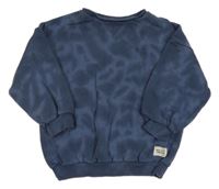 Šedomodrá batikovaná mikina George