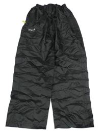 Čierne šušťákové funkčné nohavice Gelert