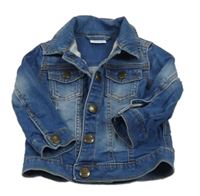 Tmavomodrá tepláková bunda F&F