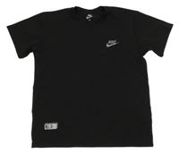 Černé sportovní tričko Nike 