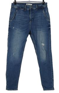 Pánské světlemodré slim rifle Zara 