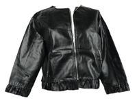 Dámska čierna koženková bunda New Look