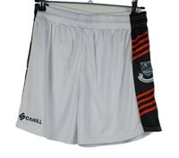 Pánské bílo-černo-červené sportovní kraťasy s potiskem Cahill
