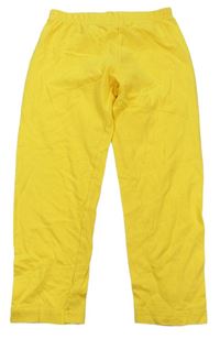 Žlté pyžamové nohavice