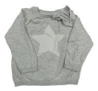 Svetlosivý sveter s hviezdičkou M&S