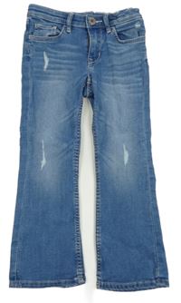 Svetlomodré bootcut rifle Denim Co.