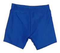 Modré nohavičkové chlapčenské plavky