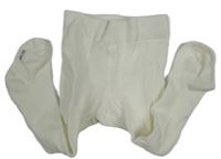 Bílé punčocháče 